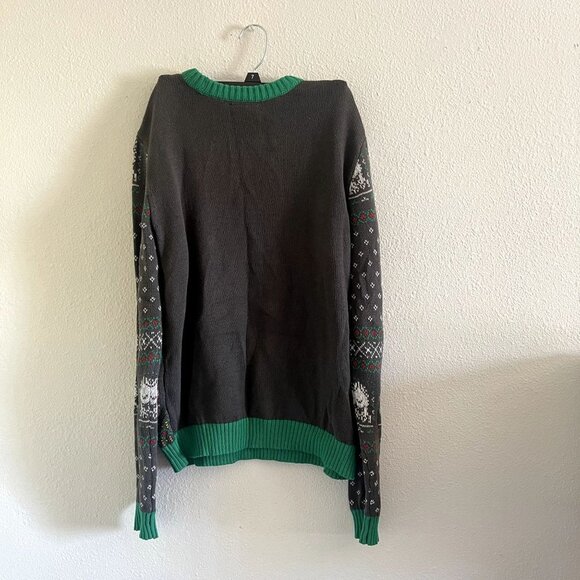 Game of Thrones Mens Gray Tis The Last Season Christmas Holiday Sweater Small - Picture 2 of 5